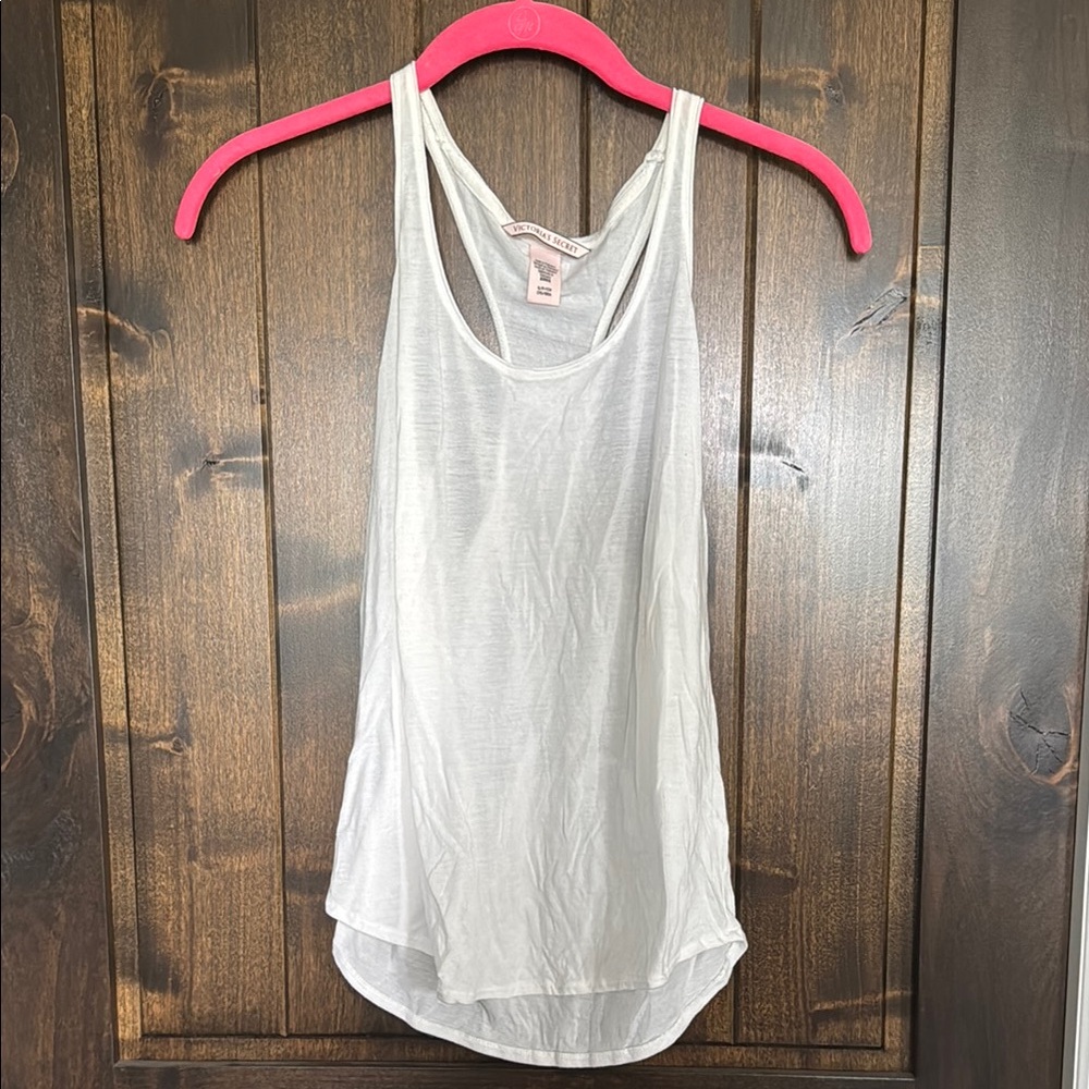 Victoria’s Secret Women's White Tank Top size Small